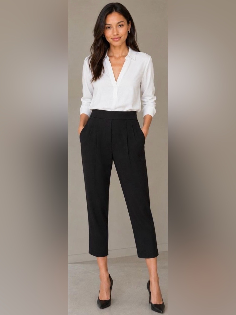 Aritzia Babaton Women's Black Conan Dress Pants Size 2